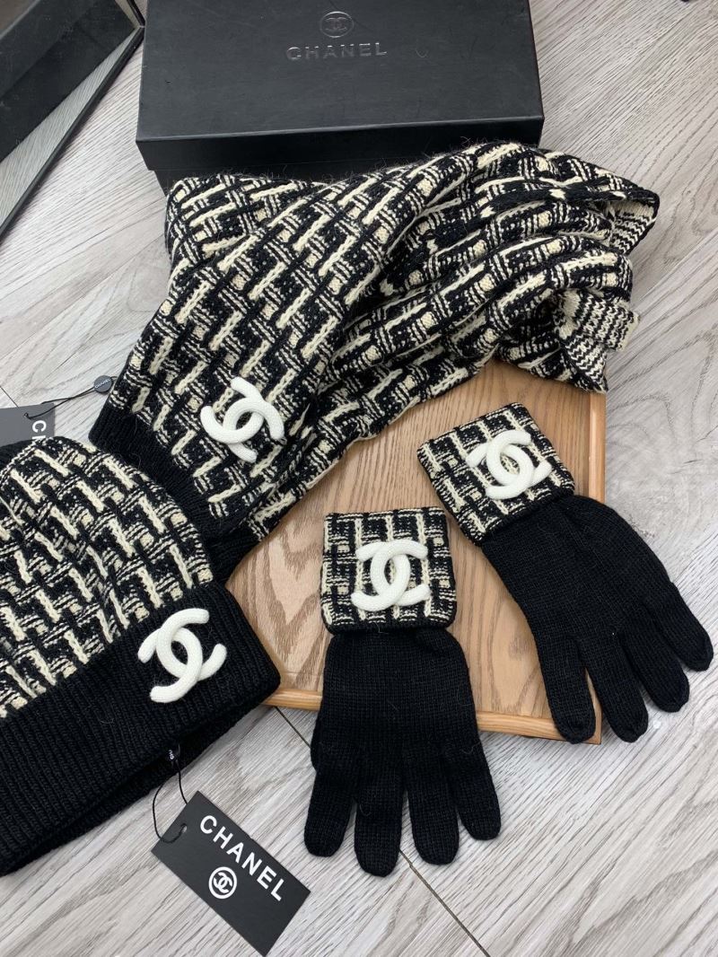 Chanel Caps Scarfs